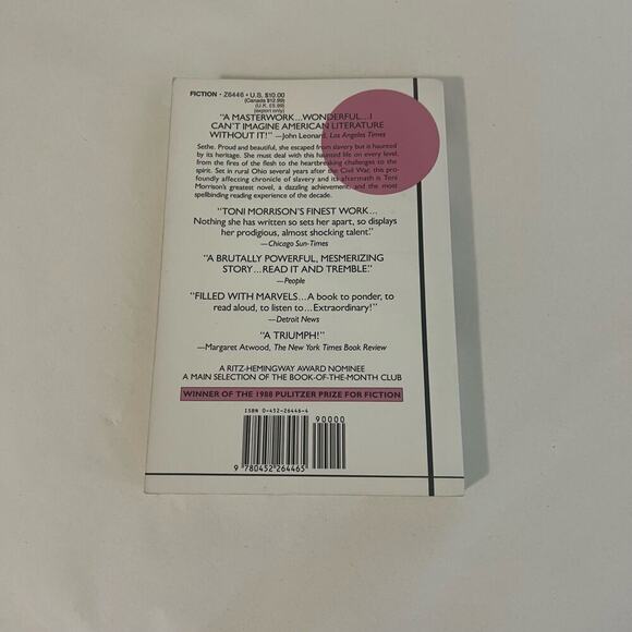 5/$25 Beloved by Toni Morrison softback book - Picture 3 of 6